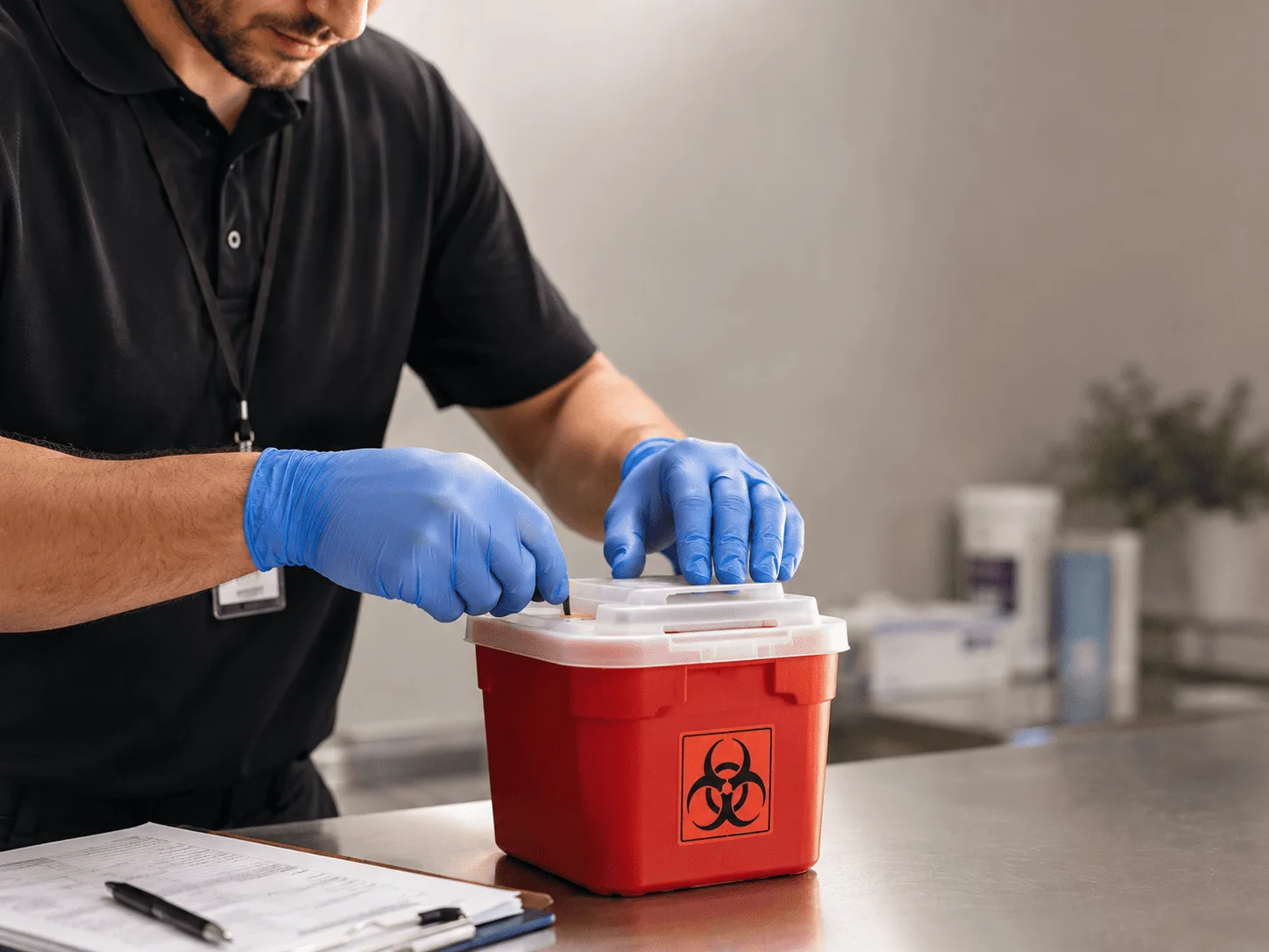 Why choose Sharps Waste Disposal in Lacota, MI
